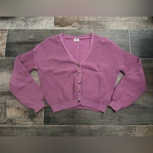 Cotton On Lavender Cardigan Sweater